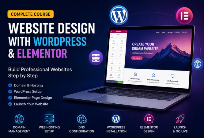Complete Website Design with WordPress-Elementor